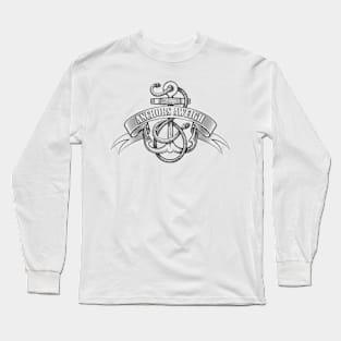 Anchor Aweigh Tattoo Emblem Long Sleeve T-Shirt